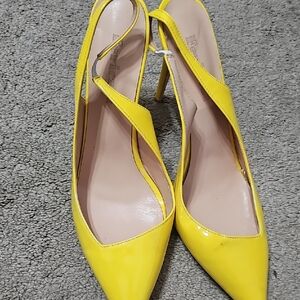 Bright Yellow Women's Heels